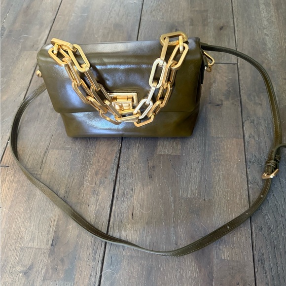 Brandon Blackwood Yuta in Green Oil Leather - Picture 2 of 3